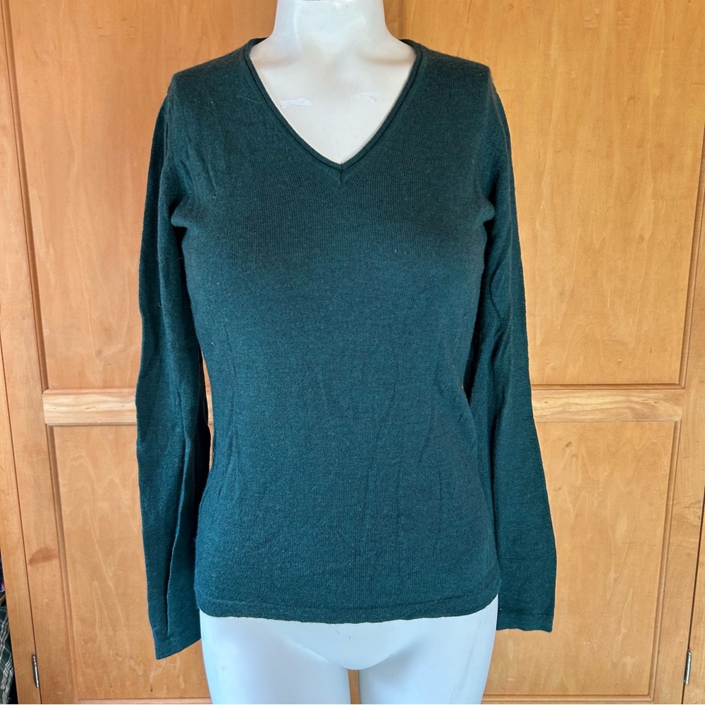 Brunella Gori Merino Wool V-Neck Sweater
